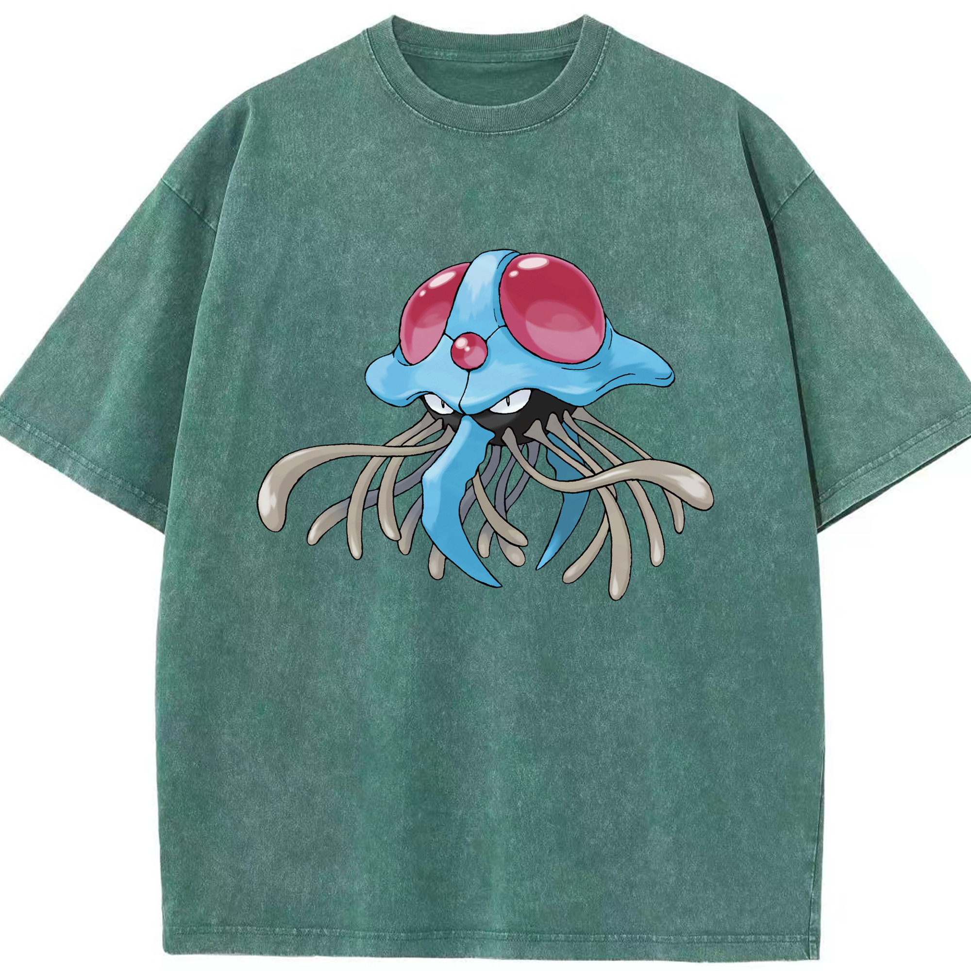 （画像用） ポケットモンスター Pokémon 綿100% ヴィンテージ風 半袖Tシャツ（フロントプリント）